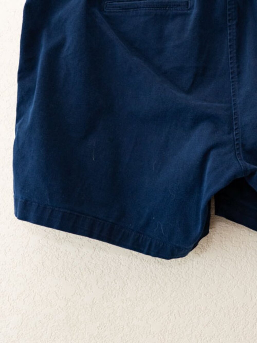 Crown & Ivy Navy Blue Chino Shorts Womens 18W Plus Stretch Cotton Casual Preppy - Picture 10 of 12